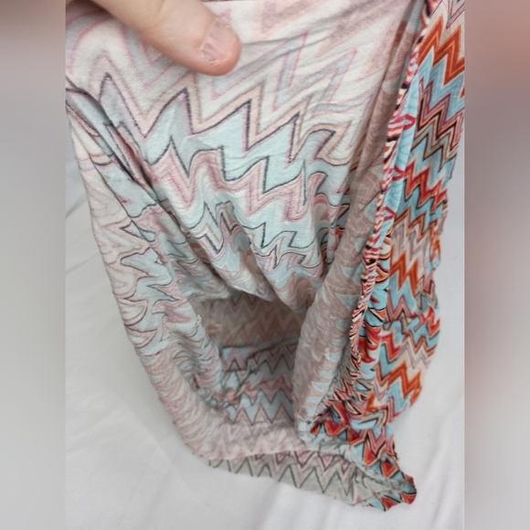 2/$30 RUE 21 Colorful Chevron Maxi Summer Skirt (#1,367) - Picture 5 of 9